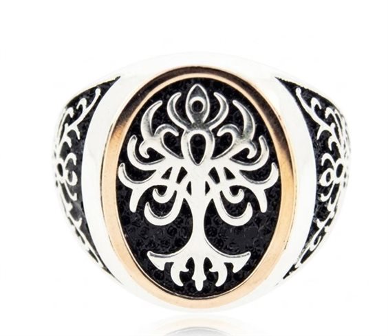 Anneau Albero Della Vita 925 in Argent 4A-ADV-15 - 4A-ADV-15